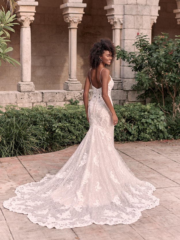 Maggie sottero lace outlet dress